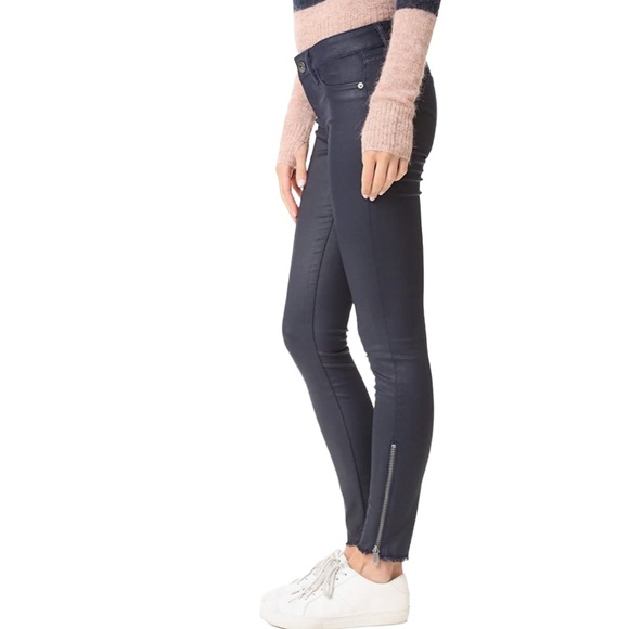 DL1961 Women's Margaux Zip Ankle Skinny Jeans in Divingbell size 25 - Picture 1 of 12